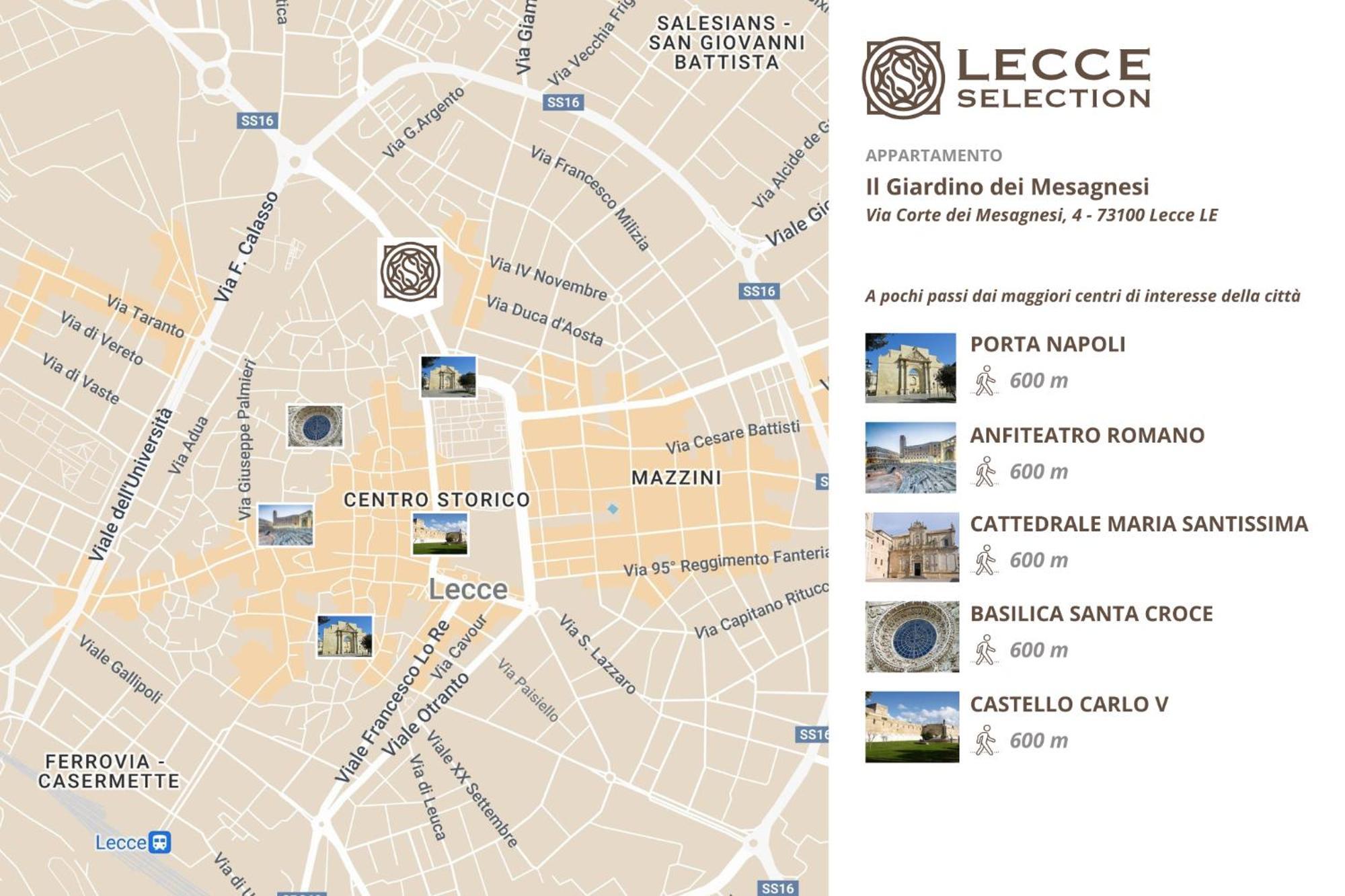 Apartament Il Giardino Dei Mesagnesi - Lecce Selection Zewnętrze zdjęcie